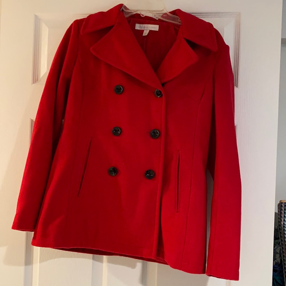 Red Peacoat NY&Co